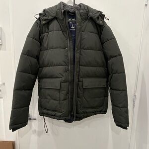 Fat face. Green winter jacket size L